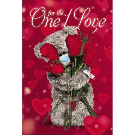 3D Holographic One I Love Me to You Bear Valentines Day Card  £4.25