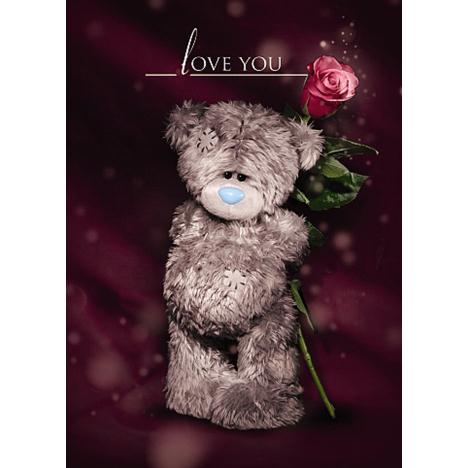 3D Holographic Love You Valentine