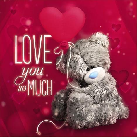 3D Holographic Love You Me to You Valentines Day Card  £2.99