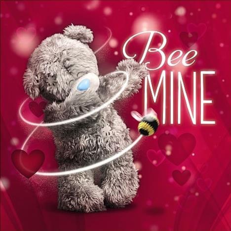 3D Holographic Bee Mine Me to You Bear Valentines Day Card  £2.99