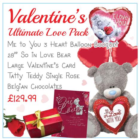 The Ultimate Valentines Day Pack   £129.99
