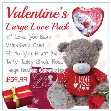 The Big Love Valentines Day Pack   £59.99
