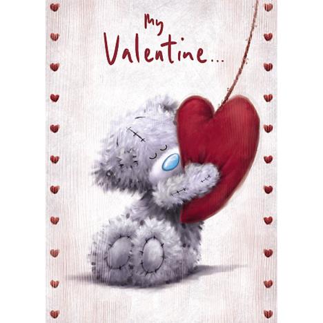 Bear Hugging Heart Me to You Bear Valentine