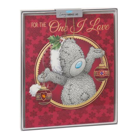 One I Love Me to You Bear Handmade Boxed Christmas Card  £5.99