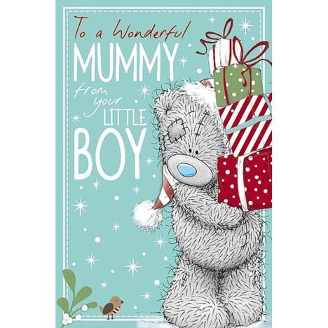 Wonderful Mummy From Your Little Boy Me to You Bear Christmas Card  £2.09