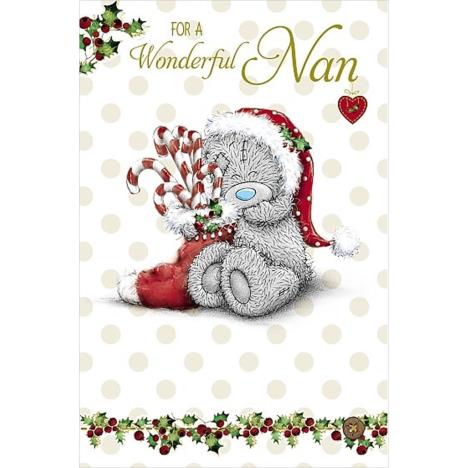 Wonderful Nan Me to You Bear Christmas Card  £2.09