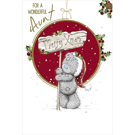 Wonderful Aunt Me to You Bear Christmas Card  £3.59