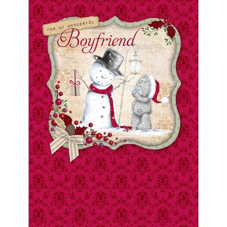 Wonderful Boyfriend Large Me to You Bear Christmas Card  £3.59