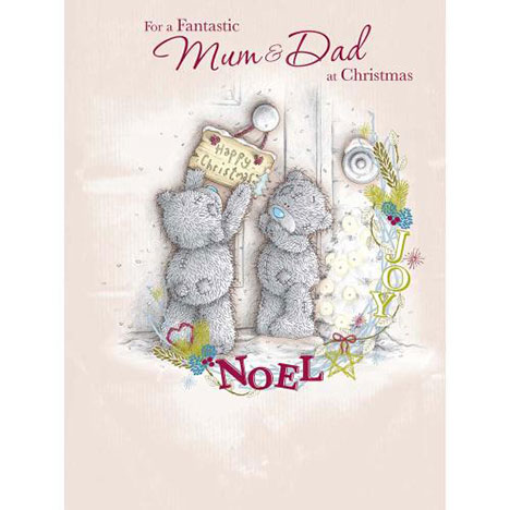 Mum & Dad at Christmas Me to You Bear Large Card  £3.99