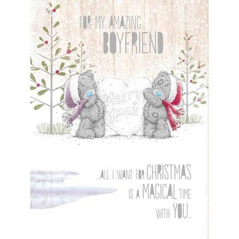 Boyfriend Me to You Bear Boxed Christmas Card  £9.99