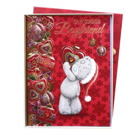 Boyfriend Me to You Bear Handmade Boxed Christmas Card  £9.99