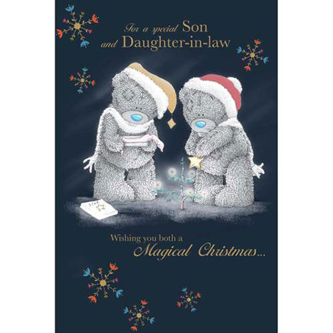 Son & Daughter In Law Me to You Bear Christmas Card  £3.59