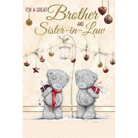 Brother And Sister In Law Me to You Bear Christmas Card  £3.59