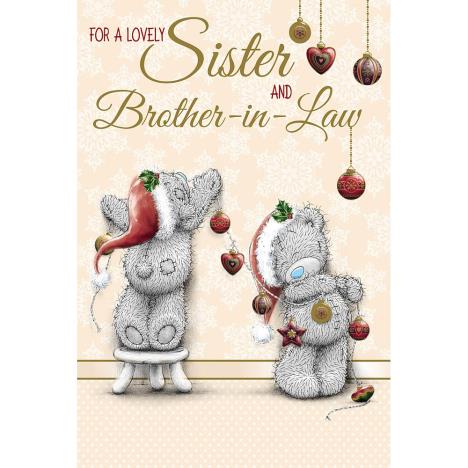 Sister And Brother In Law Me to You Bear Christmas Card  £3.59