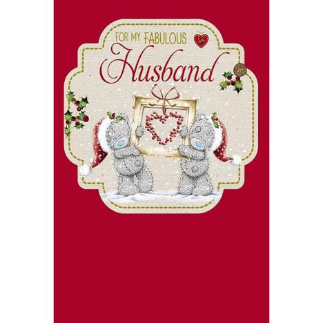 Fabulous Husband Me to You Bear Christmas Card  £3.59