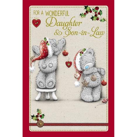 Wonderful Daughter & Son-in-Law Me to You Bear Christmas Card  £3.59