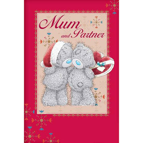 Mum & Partner Me to You Bear Christmas Card  £2.49