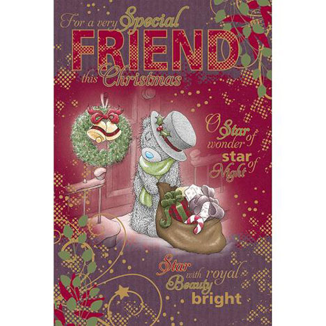 Special Friend Me to You Bear Christmas Card  £2.49