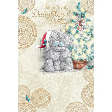 Daughter And Partner Me to You Bear Christmas Card  £2.49