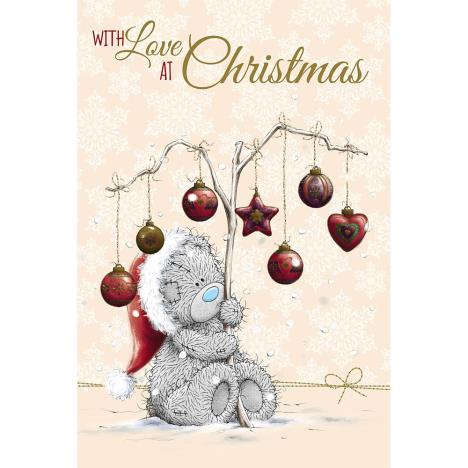 Tatty Teddy with Decorations On Branch Me to You Bear Christmas Card  £2.49