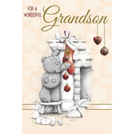 Grandson Me to You Bear Christmas Card  £2.49