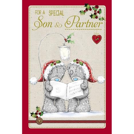 Special Son & Partner Me to You Bear Christmas Card  £2.49