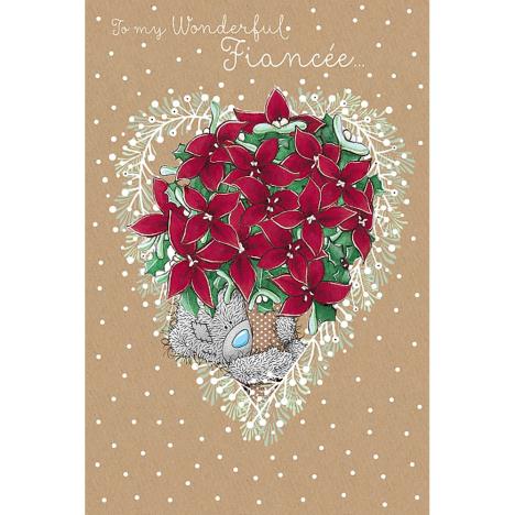 Wonderful Fiancee Handmade Me to You Bear Christmas Card  £3.99
