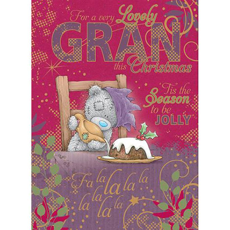 Gran Me to You Bear Christmas Card  £1.79