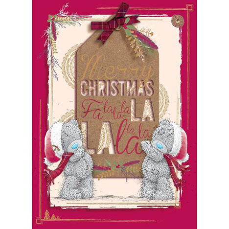 Merry Christmas Me to You Bear Christmas Card  £1.79