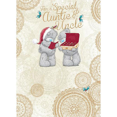 Auntie And Uncle Me to You Bear Christmas Card  £1.79