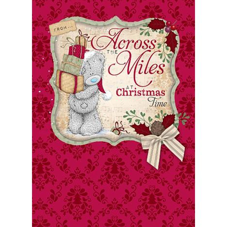 Across The Miles Me to You Bear Christmas Card  £1.79