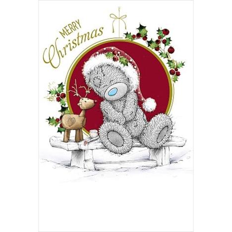 Merry Christmas Bear With Reindeer  Me to You Bear Christmas Card  £1.79