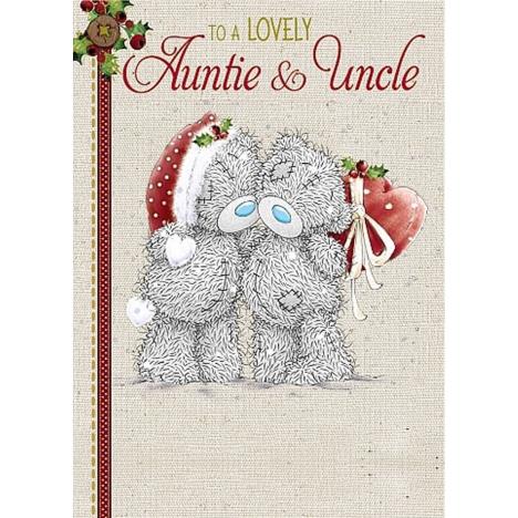 Lovely Auntie and Uncle Me to You Bear Christmas Card  £1.79