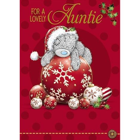Lovely Auntie Me to You Bear Christmas Card  £1.79
