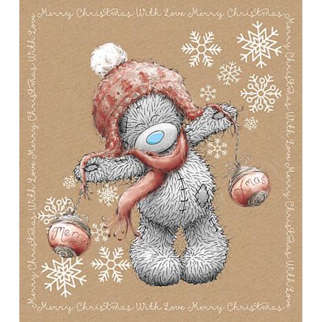 Christmas Baubles Me to You Bear Card  £1.89