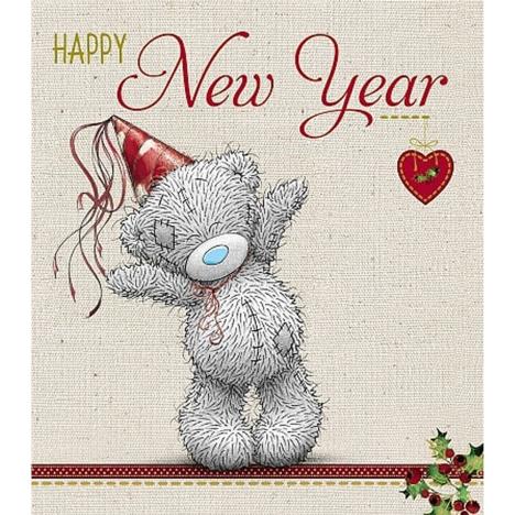 Happy New Year Me to You Bear Christmas Card  £1.89