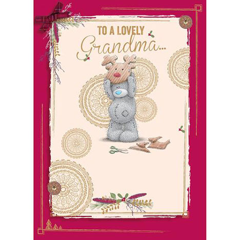 Grandma Me to You Bear Christmas Card  £1.79