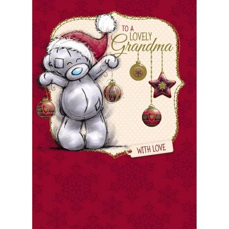 Lovely Grandma Me to You Bear Christmas Card  £1.79