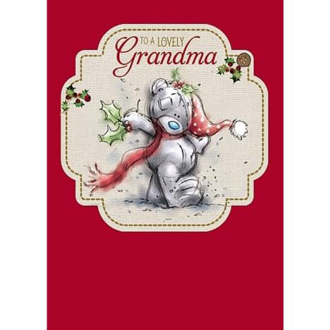 Lovely Grandma Me to You Bear Christmas Card  £1.79