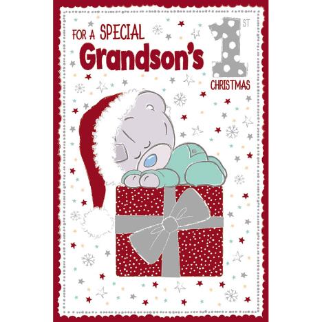 Special Grandsons 1st Christmas Me to You Bear Christmas Card  £2.49