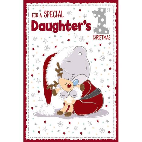 Daughters 1st Xmas Me to You Bear Christmas Card   £2.49