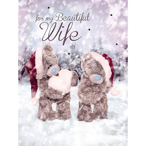 Wife Me to You Bear Boxed Christmas Card  £9.99
