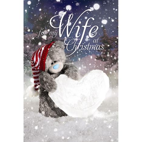3D Holographic Wife Me to You Bear Christmas Card  £3.79