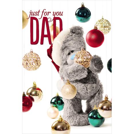 3D Holographic Dad Me to You Bear Christmas Card  £3.79