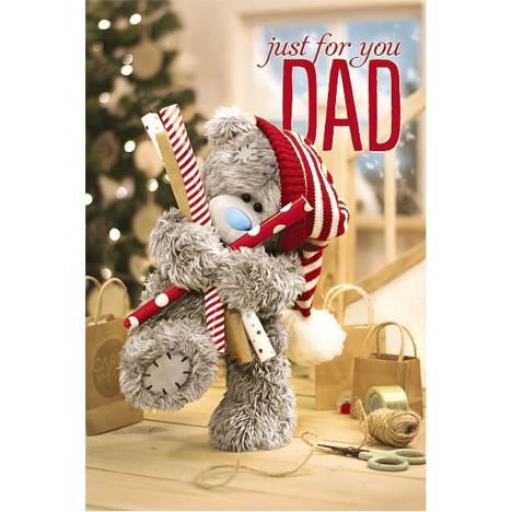 3D Holographic Dad Me to You Bear Christmas Card  £4.25