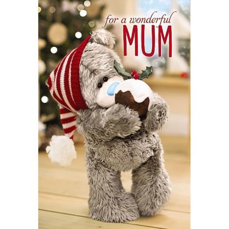 3D Holographic Wonderful Mum Me to You Bear Christmas Card  £4.25