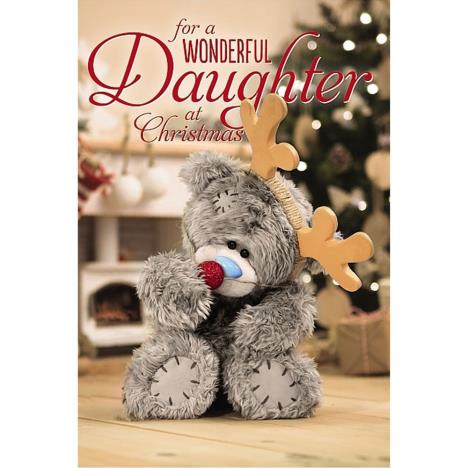 3D Holographic Wonderful Daughter Me to You Bear Christmas Card  £4.25