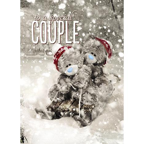 Special Couple Photo Finish Me to You Bear Christmas Card  £1.79