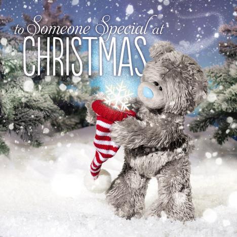 3D Holographic Someone Special Me to You Bear Christmas Card  £2.99