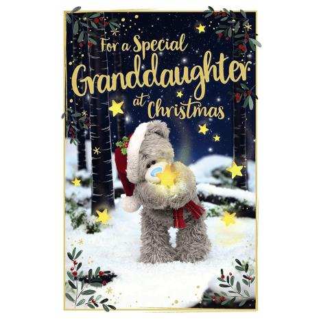 3D Holographic Granddaughter Me to You Bear Christmas Card  £3.39